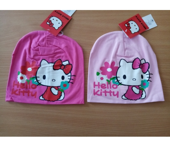 Čepice dívčí jarní HELLO KITTY