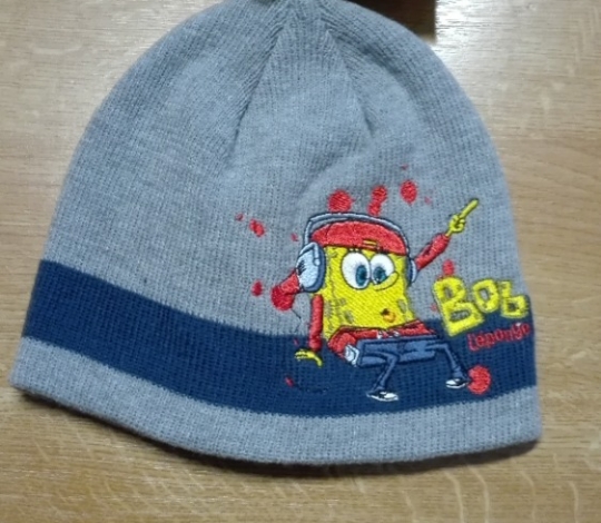 Čepice chlapecká zimní SPONGE BOB, vel. 54