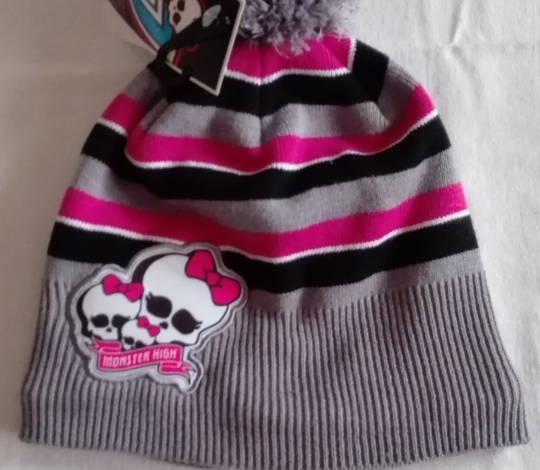 Čepice dívčí zimní MONSTER HIGH vel. 54