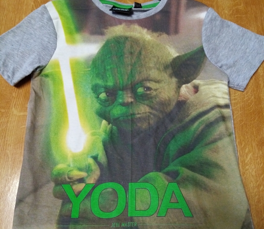 Tričko chlapecké krátký rukáv STAR WARS - YODA