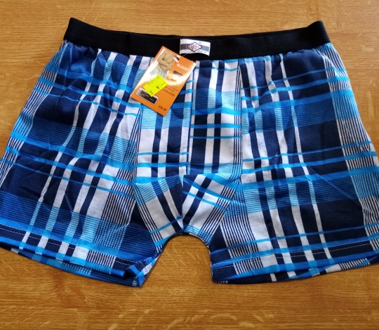 Boxerky pánské kostkované L-3XL