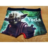 Plavky chlapecké červené STAR WARS YODA - vel. 104