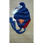 Čepice chlapecká zimní SUPERMAN
