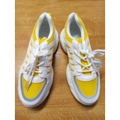 Sneakersy dámské se síťkou ŽLUTO-BÍLÉ
